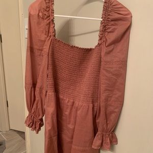 Reformation Mauve Dress